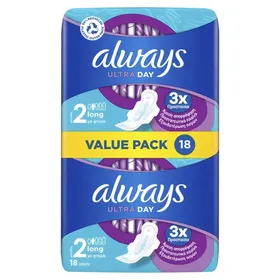 ALWAYS σερβιέτες ultra long plus 18τεμ