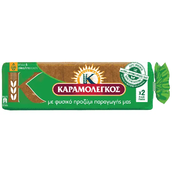 Ψωμί τοστ ολικής άλεσης