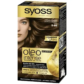 Syoss Oleo Intense Μόνιμη Κρέμα Βαφή Μαλλιών 5-86 Καστανό Σοκολατί