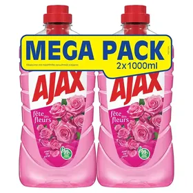 Ajax Fete De Fleur Υγρό Καθαριστικό Ρόδο Της Αυγής 2x1lt.