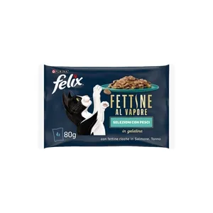 FELIX Ψάρι σε Ζελέ 4x80gr