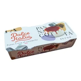 Dolce Italia Panna Cotta Καραμέλα 2x100gr