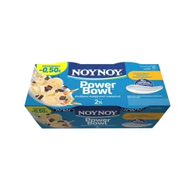 NOYNOY Power Bowl επιδόρπιο γιαουρτιού όλες οι γεύσεις 2x175γρ.