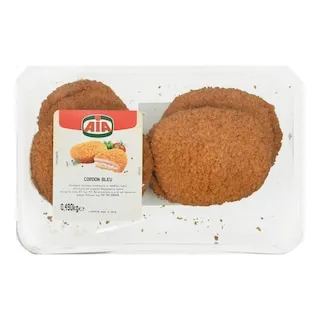 ΑΙΑ Cordon Bleu Σνίτσελ Κοτόπουλο Γαλοπούλα 490 GR