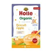 HOLLE Κρέμα Δημητριακών με Γάλα Μπισκότο & Μήλο 6+ μηνών Βιολογική Χωρίς προσθήκη ζάχαρης 250g