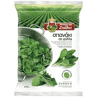 Μπάρμπα Στάθης Σπανάκι Φύλλα Κατεψυγμένα 1kg