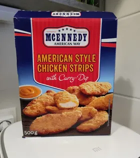 Chicken Strips με ντιπ