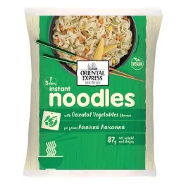 Oriental Express Noodles Ασιατικά Λαχανικά 3' 87γρ.