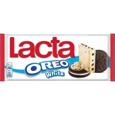 Lacta Σοκολάτα Oreo White 100gr