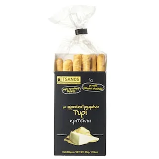 ΤΣΑΝΟΣ Κριτσίνια με Φρεσκοτριμμένο Τυρί 55g