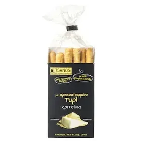 ΤΣΑΝΟΣ Κριτσίνια με Φρεσκοτριμμένο Τυρί 55g