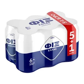 ΦΙΞ Ελλάς 330ml 5+1 δώρο