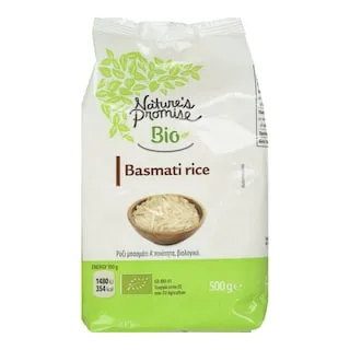 NATURES PROMISE BIO Ρύζι Basmati Bio 500g