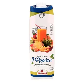 MrGrand Χυμός 9 Φρούτα 1lt.