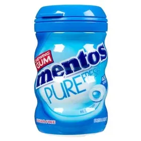 MENTOS Τσίχλες Pure Fresh Μέντα 90g