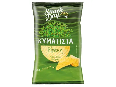 Τσιπς κυματιστά ρίγανη