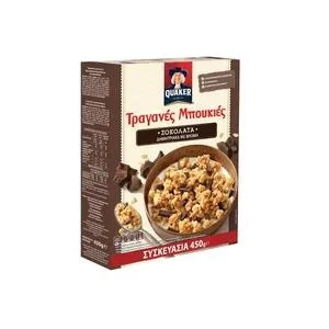 QUAKER σοκολάτα υγείας 450γρ.