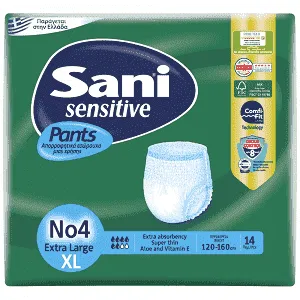 Sani Pants Εσώρουχα Ακράτειας Ν.4 Extra Large 14τεμ