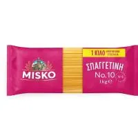 Μακαρόνια Σπαγγετίνι Νο10 Misko 1kg
