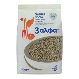 3άλφα Φακές Ψιλές Θεσσαλίας 500g