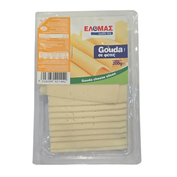 Gouda σε φέτες 200γρ.