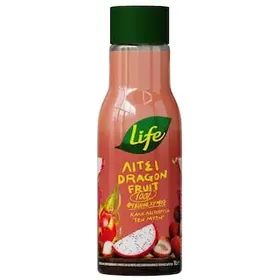 LIFE Φυσικός Χυμός Λίτσι Dragon Fruit 1lt