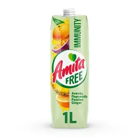 Amita Free Immunity Φρουτοποτό 1lt.
