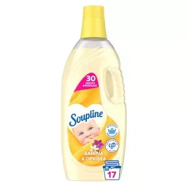 Soupline Βανίλια Μαλακτικό Ρούχων 1400ml (17 μεζούρες)