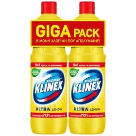KLINEX Χλωρίνη Ultra Lemon 2x1250ml