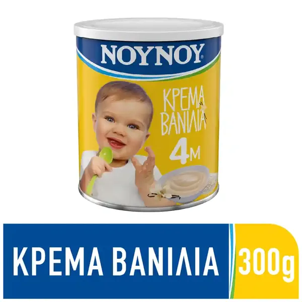 Νουνού Κρέμα Βανίλια 4+Μηνών 350γρ.