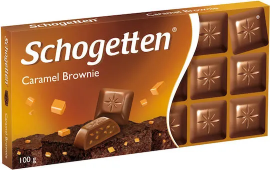 σοκολάτα γάλακτος caramel brownie ή γιαούρτι & φράουλα ή με φουντούκια 100γρ.