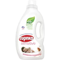 Υγρό απορρυπαντικό ρούχων sensitive Εύρηκα 1,5lt