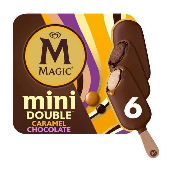 Magic Mini Double Caramel Chocolate 55mlx6