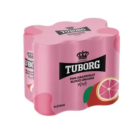 σόδα με pink grapefruit κουτί 6x330ml