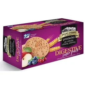 ΜΙΚΡΕΣ ΦΑΡΜΕΣ ΤΟΥ ΒΟΥΝΟΥ Μπισκότα Digestive Super Fruits 180gr