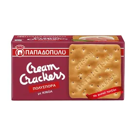 Cream Crackers Πολύσπορα με Κινόα Vegan 195g