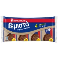 ΠΑΠΑΔΟΠΟΥΛΟΥ Γεμιστά Μπισκότα με γεύση Σοκολάτα 4x58g