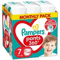 Pampers Pants No 7 114 τεμ.