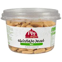 My Gusto Αμυγδαλόψιχα Λευκή Ωμή Δοχείο 250gr