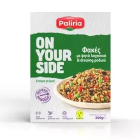 PALIRIA Γεύματα Φακές με Ψητά Λαχανικά & Dressing Ροδιού Vegan 200g