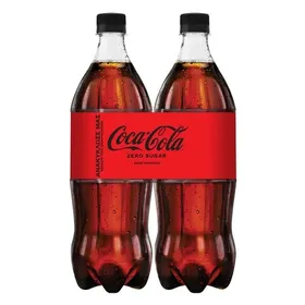 COCA COLA regular ή zero 2x1lt