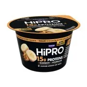 DANONE HiPro Protein Επιδόρπιο Γιαουρτιού με γεύση Φιστικοβούτυρο & Μπανάνα Χωρίς γλουτένη Χωρίς προσθήκη ζάχαρης 160g