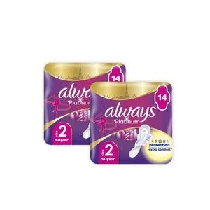 ALWAYS Platinum Ultra Super Plus 14τεμ.