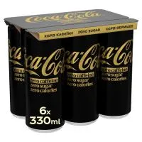 Coca-Cola Χωρίς Καφείνη Κουτί 6x330 ml