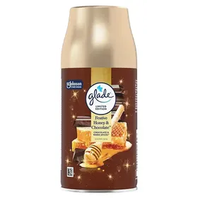 Glade Festive Αρωματικό Χώρου Ανταλλακτικό Αυτόματης Συσκευής Ψεκασμού Honey & Chocolate 269ml.