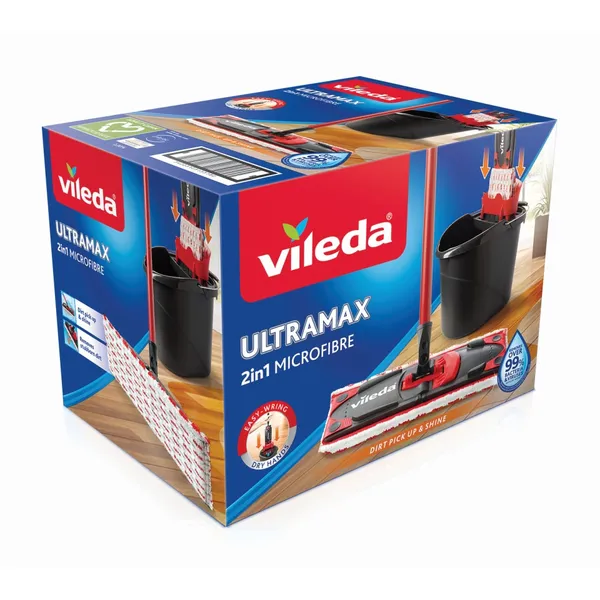 VILEDA Σύστημα Καθαρισμού Ultramax 2in1 Microfibre 1 Τεμάχιο