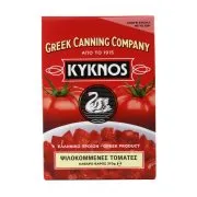 KYKNOS Ντομάτες ψιλοκομμένες αποφλοιωμένες σε χυμό Ντομάτας 400g