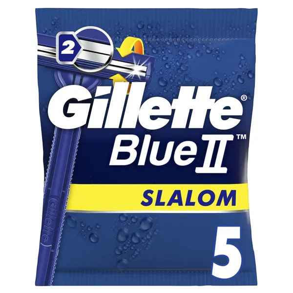 GILLETTE Ξυριστική Μηχανή Μιας Χρήσης Slalom 5 Τεμάχια