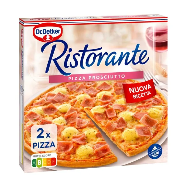 Πίτσα Ristorante Prosciutto 2x340g