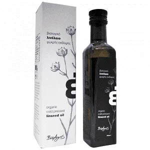 Βιοαγρός Λινέλαιο Ψυχρής Έκθλιψης Bio 250ml